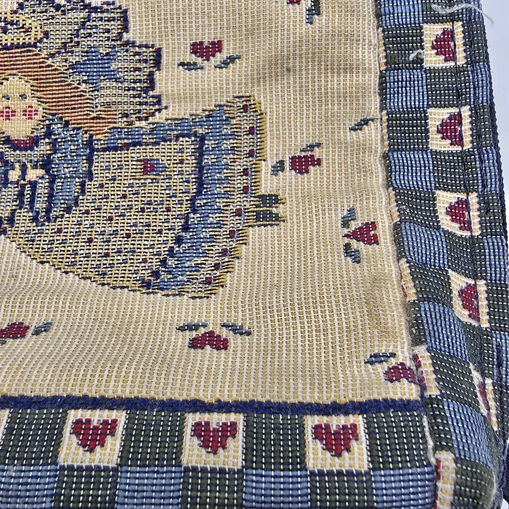 Vintage Country Angel Tapestry Bible Cover Zondervan Gifts